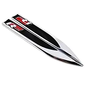 R-Line Çamurluk Logosu-Siyah / Yacı135