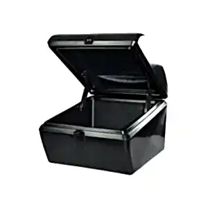 Motosiklet Servis Uyumlu Çantası Maxi Box Siyah 180 Litre, Kilitli, Kaldıraç Pe