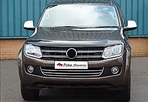 Volkswagen Amarok Uyumlu 2010 - Kaput Üzeri Koruma, Oem St., Parlak Siyah, Akril