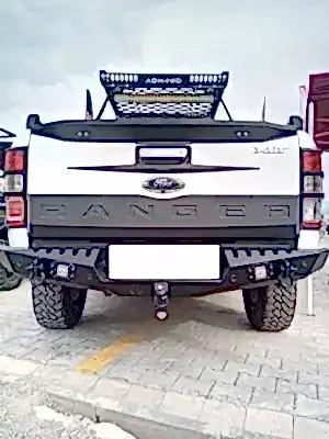 Ford Ranger Uyumlu T6 Yarım Arka Kabartma Ranger Yazılı Bagaj Kapağı