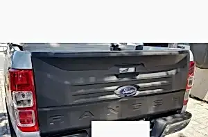 Ford Ranger Uyumlu T6 Bagaj Kapağı Kaplama Ranger Yazılı Mat Siyah
