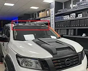 Toyota Hilux Uyumlu Tavan Moonvisor Pars Modeli Işıklı