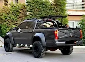 Fiat Fullback Uyumlu Kasa Üzeri Rollbar Aqm-S10