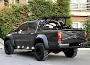 Volkswagen Amarok Uyumlu Kasa Üzeri Rollbar Aqm-S10