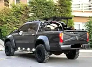 Mercedes X-Class Uyumlu Kasa Üzeri Rollbar Aqm-S10