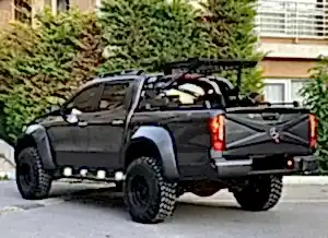 Ford Ranger Uyumlu 2012 Kasa Üzeri Rollbar Aqm-S10