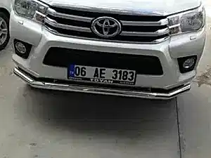Toyota Hilux Uyumlu Revo 2016 Model Sonrası Ön Tampon Koruma Pst19