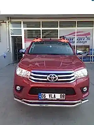 Toyota Hilux Uyumlu Revo Ön Tampon Koruma Pst17