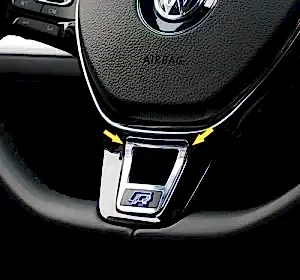 R Direksiyon Uyumlu Logosu Siyah