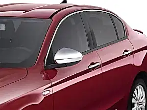Fiat Egea Uyumlu Sedan/Hatchback Krom Üst Cam Çıtası 4 Parça 2015 Ve Sonrası