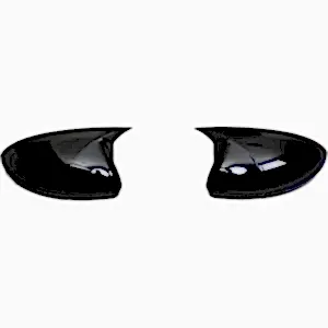 Renault Clio Uyumlu 5 2020 - Sonrası Batman Yarasa Ayna Kapağı (Parlak Siyah)