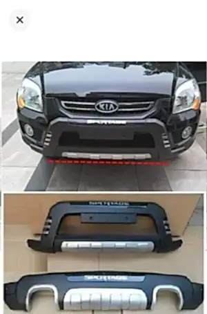 Kia Sportage Uyumlu 2003 2009 Ön Arka Tampon Koruyucu Difüzör