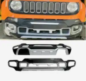 Jeep Renegade Uyumlu 2014 2017 Ön Arka Tampon Koruyucu Difüzör