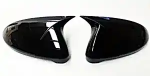 Bmw 5 Uyumlu Serisi F10 2010-2013 Batman Yarasa Ayna Kapağı (Parlak Siyah)