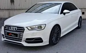 Audi A3 Uyumlu 8V 2013 S - Marşpiyel, S3 Sağ Sol Set, Ham Ürün