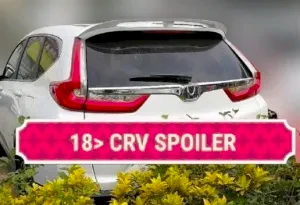 Honda Crv Uyumlu -2018 Spoiler Boyalı