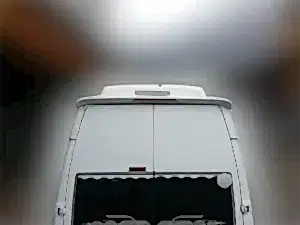 Ford Transit Uyumlu Işıklı Anatomik Spoiler 2007-2014 Boyalı