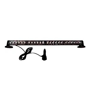 4'Lü Tepe Çakar Lamba Mıknatıslı 12-24V Sarı-Sarı 59Cm / Lapa117