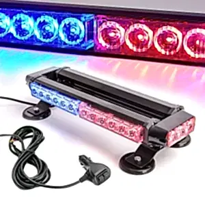 Çakar Lamba Çift Taraflı 30 Led Mavi-Kırmızı 38*16,5*7,5 Cm / Lapa522