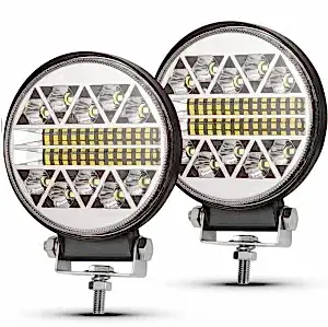 Yuvarlak Flaşlı Sis Lambası 12-24V / Lass314