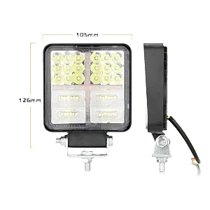 Kare Flaşlı Sis Lambası 12-24V / Lass313