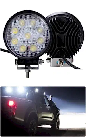 Yuvarlak Çalışma Ve Sis Lambası 9 Led / Lass310