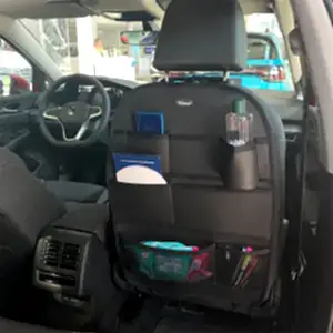 Koltuk Arkası Organizer(Deri)-Siyah / Syesy96