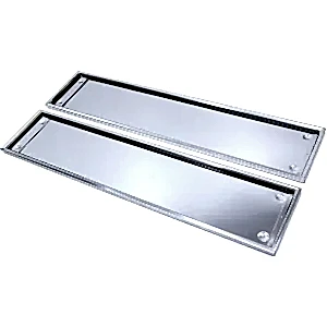 Plakalık Paslanmaz Krom Metal  / Daply45