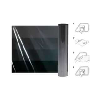 0.50X6M Soft-Ray Altın-Gümüş Gd-Sr Cam Filmi/Cafı07-Ig