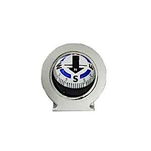 Yapıştırmalı Pusula Büyük Boy Gri / Gopu1