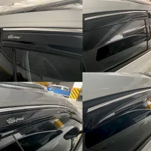 Krom Cam Rüzgarlığı 1,2Mm Hyundai İ20 2014 4'Lü / Caru437 thumb 2