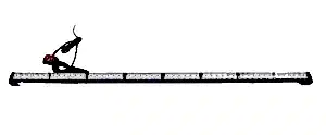 Çakar Lamba 3W 48 Power Ledli 110 Cm Turuncu 12V / Lapa517