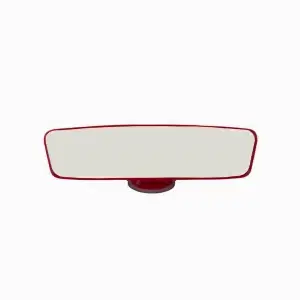 Vantuzlu İç İlave Ayna 24 Cm Kırmızı / Ayıc95