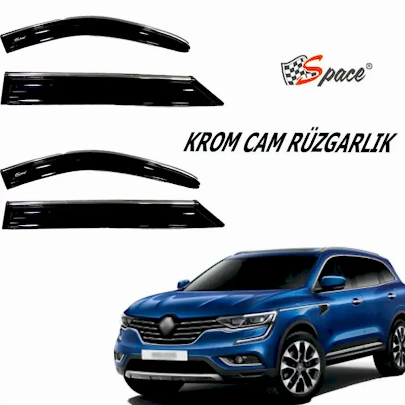 Krom Cam Rüzgarlığı Renault Keleos 2017-2021 / Caru425