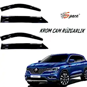 Krom Cam Rüzgarlığı Renault Keleos 2017-2021 / Caru425