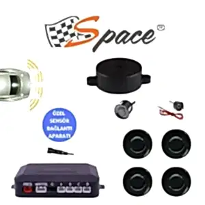 Space Ses İkazlı Park Sensörü 22 Mm Siyah / Gupr10-S