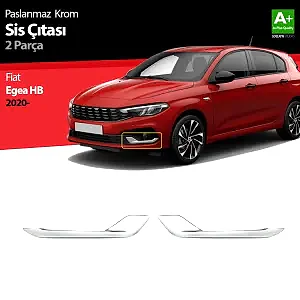 Fiat Egea Uyumlu Hatchback Krom Sis Çıtası 2 Parça. 2020 Üzeri