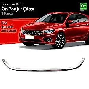 Fiat Egea Uyumlu Hatchback Krom Ön Panjur Çıtası 2015-2020