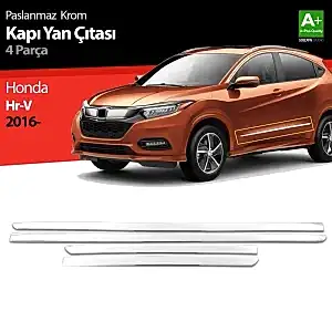 Honda Hr-V Uyumlu Krom Kapı Yan Çıtası 4 Parça 2016 Üzeri