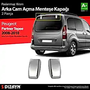 Krom Arka Cam Açma Menteşe Kapağı 2 Parça 2008-2018