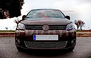 Volkswagen Caddy Uyumlu Krom Ön Tampon Çıtası Comfort Line 5 Parça 2010-2015