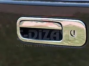 Volkswagen Caddy Uyumlu Krom Bagaj Açma 2 Parça 2004-2010