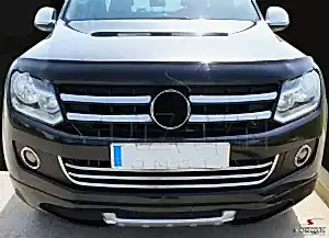 Volkswagen Amarok Uyumlu Krom Ön Panjur 4 Parça 2010-2016