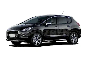 Peugeot 3008 Uyumlu Krom Kapı Kolu 4 Kapı 2010-2016