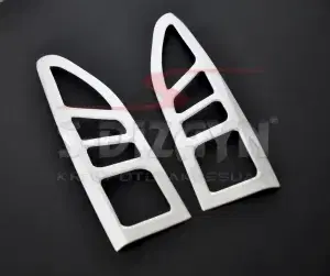 Peugeot Partner Uyumlu Tepee Krom Stop Çerçevesi 2 Parça 2012 Üzeri