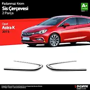 Mlu K Hatchback Krom Sis Farı Çerçevesi 2 Parça 2015-2019