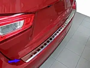 Nissan Qashqai Uyumlu Krom Arka Tampon Eşiği 2014-2017
