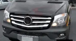 Mercedes Sprinter Uyumlu W906 Krom Ön Panjur 5 Parça 2013 Üzeri