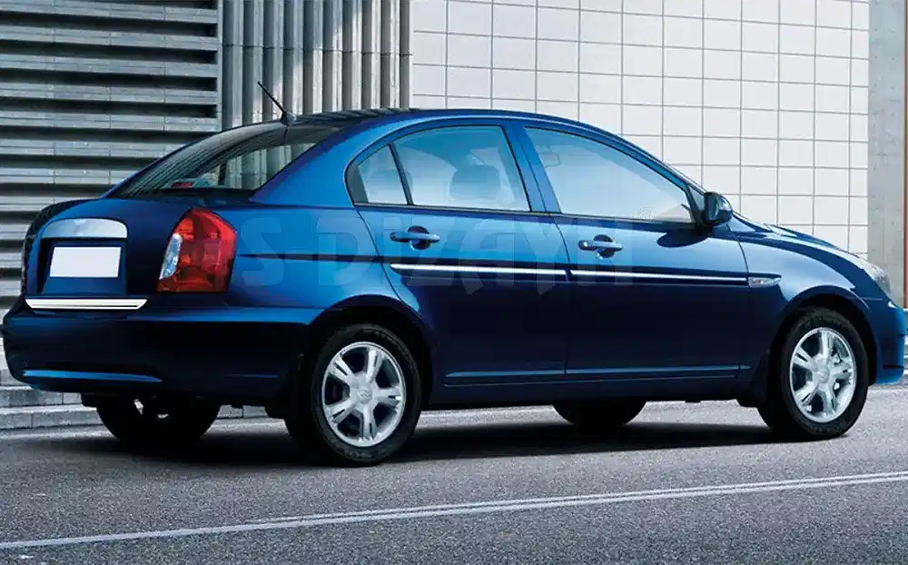 Hyundai Accent Uyumlu Era Krom Bagaj Alt Çıta 2005-2011