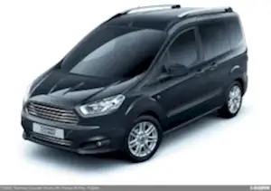 Ford Courier Uyumlu Krom Ön Panjur Seti 6 Parça Orj. Model 2014-2017